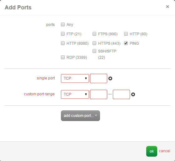 ports open