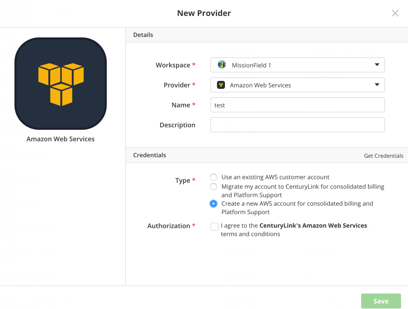 Create New AWS Account