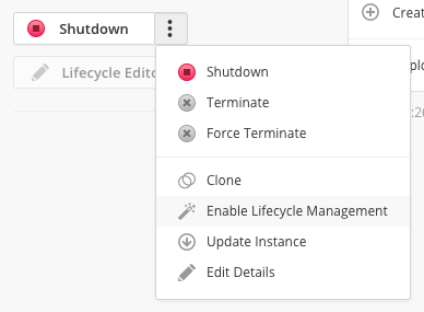 Deployment Policy Box Dialog