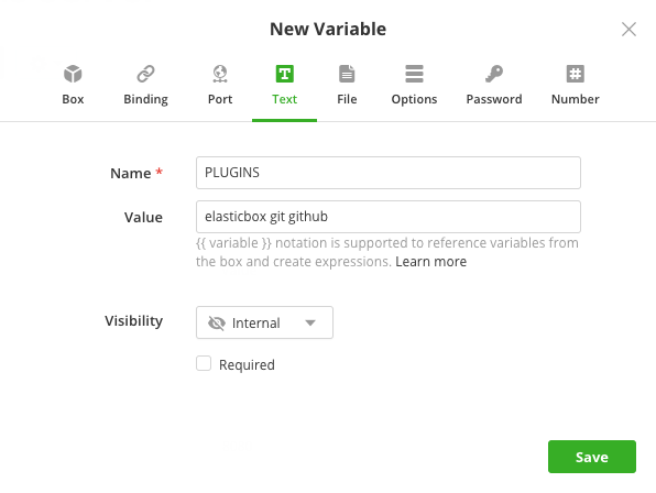 CAM jenkins server box var-plugins