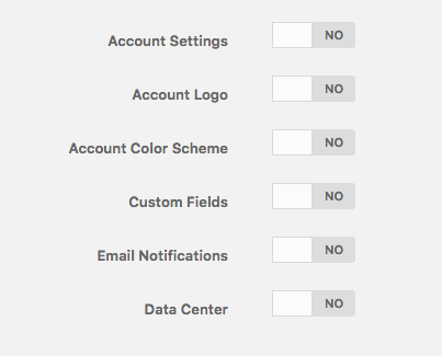 Account Settings